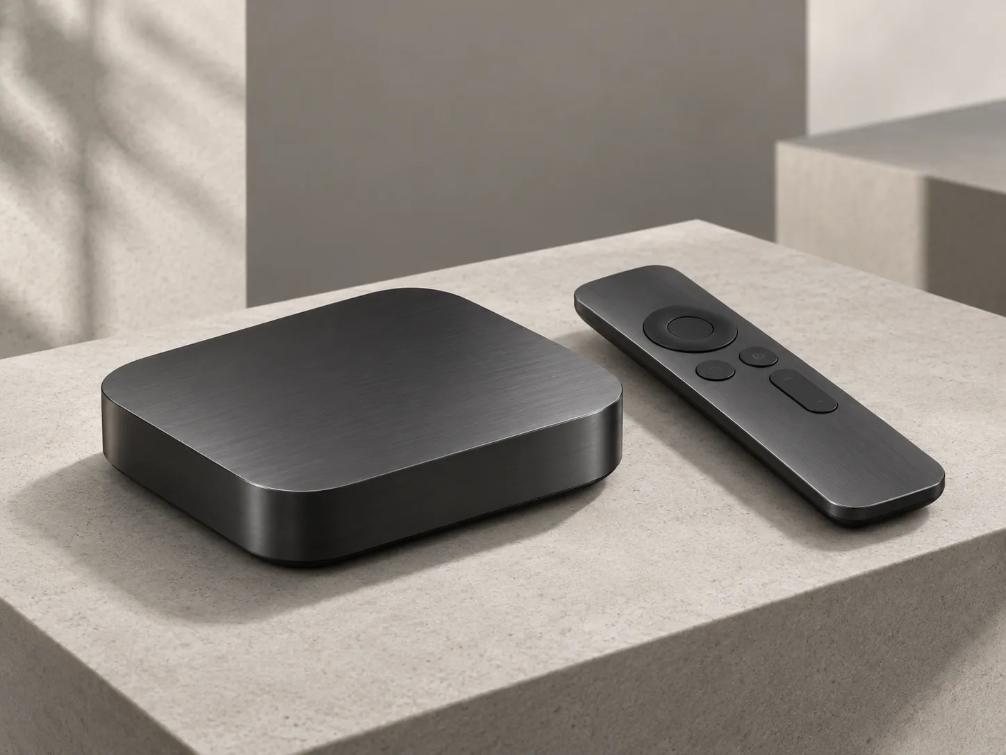 ARC MAX TV-Box und Fernbedienung